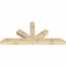 Ekena Millwork Saratoga Rough Sawn Timber Gable Bracket, Douglas Fir, 84"W x 38"H x 6"D x 6"F, 11/12 Pitch GBW084X38X0606SAR00RDF - alternate 5